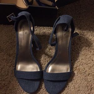 Denim Heels